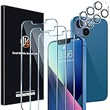 LK [3+3 Stück Panzer Schutz Glas für iPhone 13 Schutzfolie (6.1),...