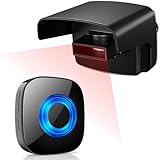 Funk Durchgangsmelder Aussen, PHYSEN Bewegungsmelder Alarm Bewegungssensor...