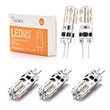 I-SHUNFA G4 LED Lampen 1.2W Dimmbar Warmweiß 3000K AC/DC 12-24V Mini LED...