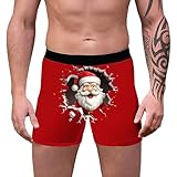 Retourenkauf, Weihnachts Boxershorts Herren Luftig Männergeschenke Leicht...