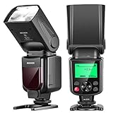 NEEWER 750II TTL Blitz Speedlite mit LCD Bildschirm, Kompatibel mit Nikon...