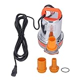 Tauchpumpe Edelstahl Isolierter Draht 300W DC12V | Hochhubpumpe für...