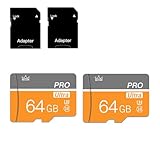 talebasic 64 GB Micro SD Card Class 10 Speicherkarte mit SD-Adapter, Fast...