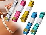 ZoeTekway 5 Stück maßband, maßband körper, 150cm Weiches Maßband,...
