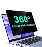 STARY 15,6 Zoll Sichtschutz Folie für Laptop 16:9 Seitenverhältnis,...