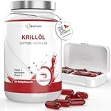 BIOTARY Krillöl 200 Softgelkapseln 1040 mg Hochdosiert 400 mg...