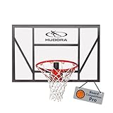 HUDORA Basketball Board Competition Pro - Basketballkorb mit federndem...