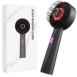 Elektrische Kopfhaut-Massagebürste mit Haaröl-Applikator – 2-in-1...