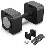 ZIPRO verstellbare Hanteln Square, rutschfestes Kurzhantel 16 kg, inkl. 14x...