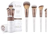 Make-Up Pinselset Luvia, Flawless Face Brush Set, Gesichtspinsel-Set, 4...