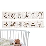 Faltbares Aktivitätsbuch aus Stoff, Babyspielzeug aus Bio-Baumwolle,...