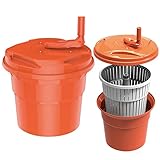 Kommerzielle Salatschleuder – Salatwaschmaschine und Trockner mit großer...