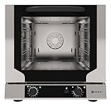 HENDI Heißluftofen mit Beschwadung, Compact, mit 4x Backbleche, mit 1...