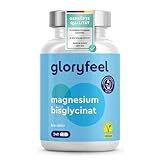 Magnesium Bisglycinat - 240 Kapseln - 400mg Chelatiertes Magnesium pro Tag...