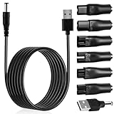 GlasFlength 5V Netzkabel Kabel 7 Stück, USB Ersatz Rasierer Ladegerät...