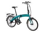 F.lli Schiano Galaxy, E Bike Klappbar 20 Zoll, 36V 10.4Ah Abnehmbarer Akku,...