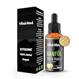 Extra starkes und hochdosiertes Hanföl mit 30ML (750 Tropfen) - Premium...