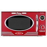 Salco Mikrowelle 2 in 1 – Retro-Style mit Grillfunktion - 23 l Garraum,...