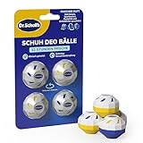 Dr. Scholl’s Schuh Deo Bälle Hält Schuhe, Fußballschuhe und...