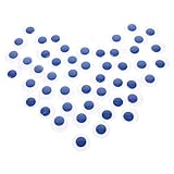 iplusmile 100 Selbstklebende Wackelaugen aus Kunststoff 20mm Blau 100...