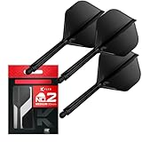 Target Darts K Flex Integrierter Dart-Flug und -Schaft, Nr. 2 Schwarz...