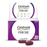 Multivitamin - Centrum Für Sie – Hochwertiges Nahrungsergänzungsmittel...