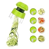 Zoodle Maker Spiralschneider Gemüse Julienne Schneider 4 in 1 Zucchini...