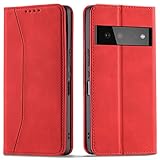 OKZone Kompatibel mit Google Pixel 6 Hülle, Magnet Leder Tasche...