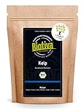 Biotiva Kelp Pulver Bio hochdosiert - 200g - Natürliches Jod - Kelpalgen -...