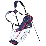 Big Max Dri Lite Seven G Standbag - 2024 Golf Tragebag (white-navy-red)