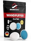 Raumhero 2x Türstopper Wand selbstklebend - (Made in Germany) - Türpuffer...