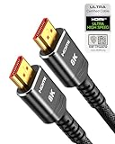 Highwings HDMI 2.1 Kabel 3meter Zertifiziertes, 10K 8K HDMI Kabel 48Gbps...