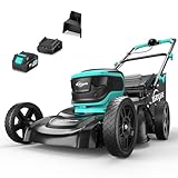 YARDCARE Akku Rasenmäher (30cm Schnittbreite, inkl. Anzeige) Brushless,...