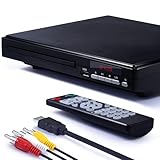 Sukinum DVD-Player für Fernseher, 1080P HD-DVD-Player für Zuhause, alle...