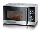 SEVERIN 2-in-1 Mikrowelle mit Grill 700 W, Grillofen mit 9...