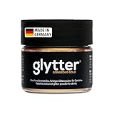 Glytter Glitzerpulver für Getränke (Gold) - essbarer Glitzer für Drinks...