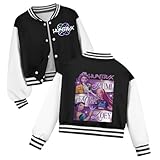 K-Pop D-Demon H-Hunters Jacke Kpops H-Huntrix Collegejacke für Kinder und...