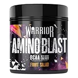 Warrior Amino Blast BCAA-Pulver 270 g – Aminosäure-Ergänzung – Intra-...