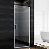 SONNI Duschkabine 80 x 185 cm Nano nischentür dusche glastür dusche...