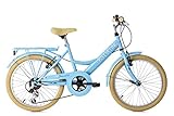 KS Cycling Kinderfahrrad 20'' Toscana blau 6 Gänge RH 36 cm