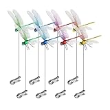 Libellen-Haarklammer - 8 Stück Kunststoff Libellen Clips für...