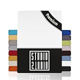 STUDIO Premium Spannbettlaken 140x200cm, 140x220cm, 160x200cm & 160x220cm...