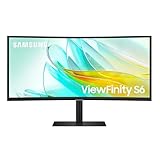 Samsung ViewFinity S65UC Curved Monitor 34 Zoll, Mit Lautsprechern,...