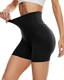 DDOBB Radlerhose Damen Kurze Shorts Sporthose Leggings Blickdicht High...