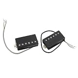 Alnico Humbuckers Tonabnehmer für Gitarre, Vintage, graviert, Blume,...