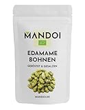 Mandoi Edamame Bohnen 200g, geröstet und gesalzen, 43% Protein, leckerer...