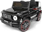 Playhouse Kinder Elektroauto Mercedes G63 AMG 90 Watt, Ledersitz, 4...