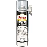 Pattex White Line Montageschaum, einkomponentiger PU-Schaum für...