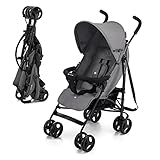 Kinderkraft TIK Kinderwagen, Liegebuggy, Sportwagen, Leicht - 6,5kg,...