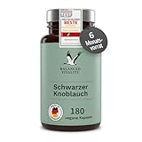 BALANCED VITALITY Schwarzer Knoblauch Extrakt 15:1-180 vegane Kapseln für...
